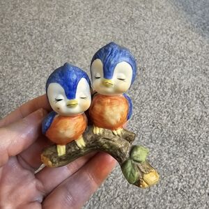 Ceramic Blue Birds on a Branch